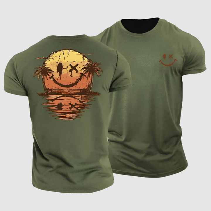 Joyeux™ | T-shirt d'été Smiley