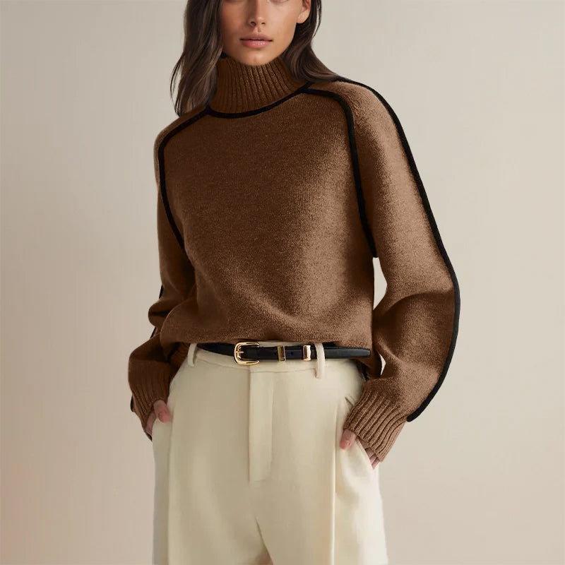 Sophie™ | Maglione con collo alto lussuoso