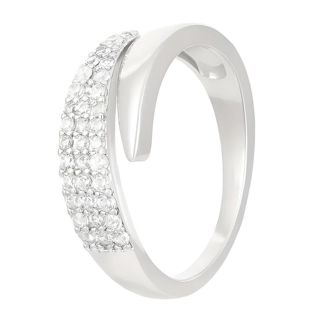 Élodie™ | Bague élégante scintillante