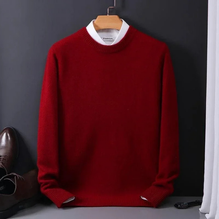 Laurent™ | Pull Col Rond en Laine