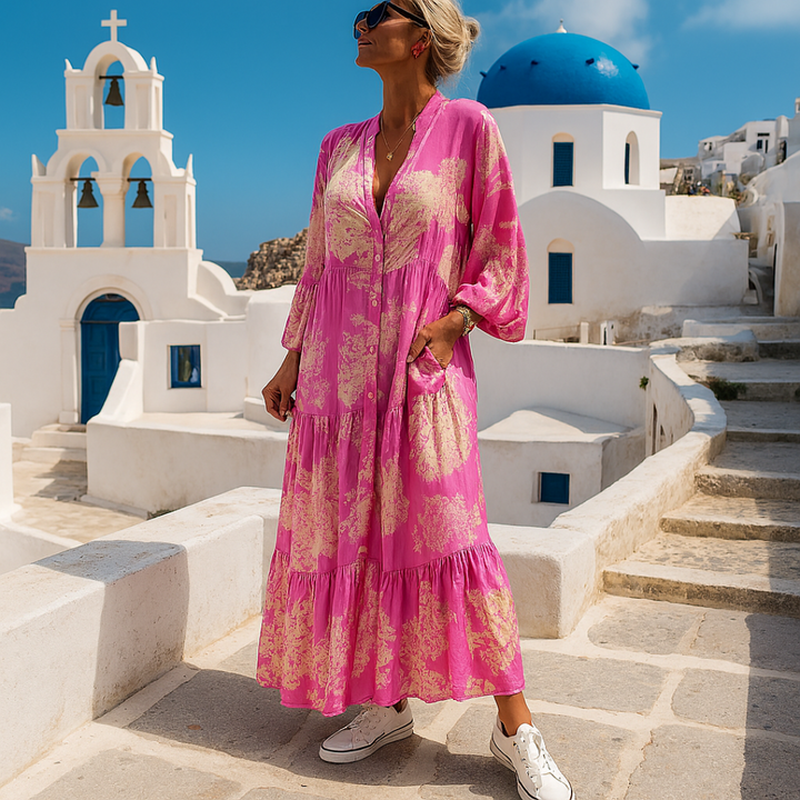 Suzon™ | Robe Longue Fleurie