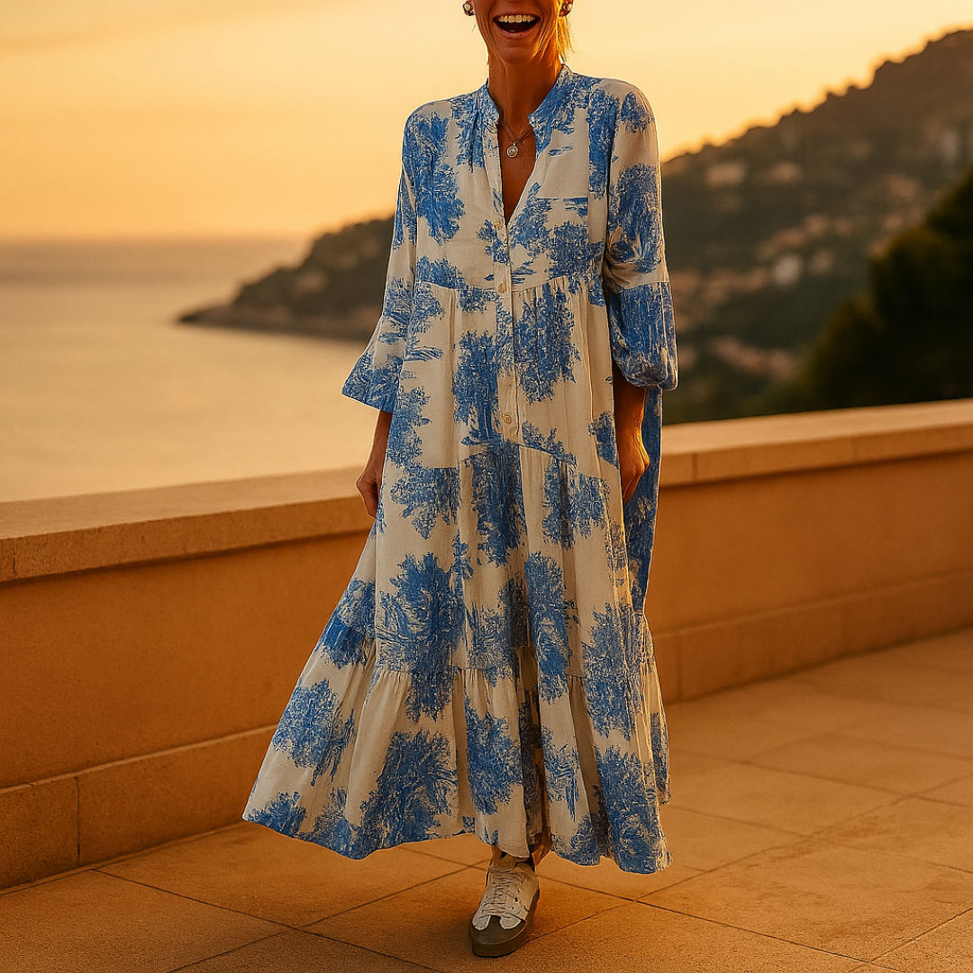 Suzon™ | Robe Longue Fleurie