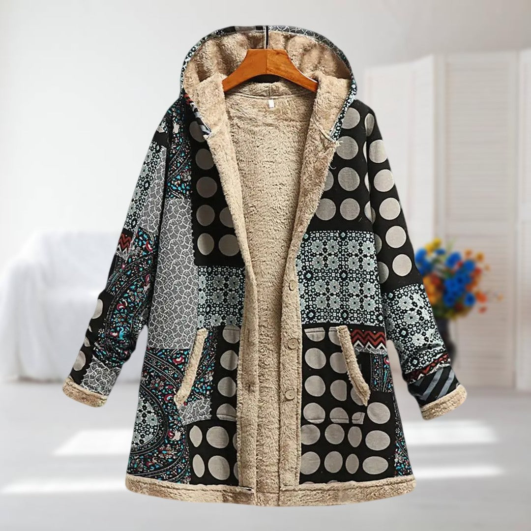 Perrine™ | Veste fleurie pour les jours froids