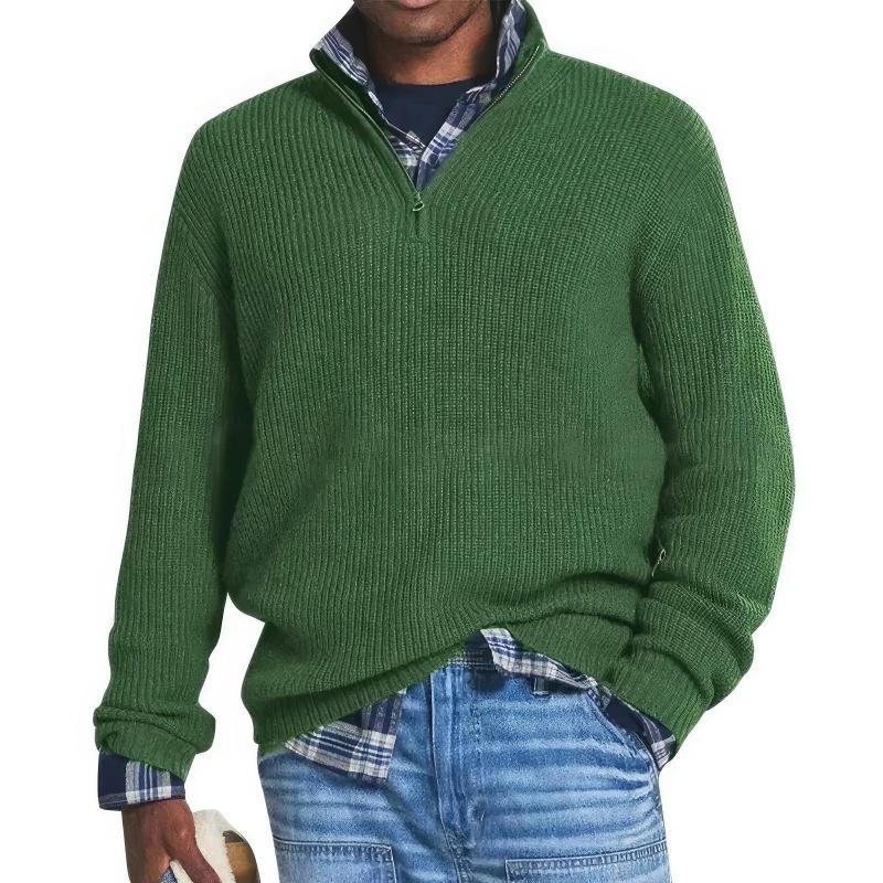 Julien™ | Pull zippé en maille pour hommes