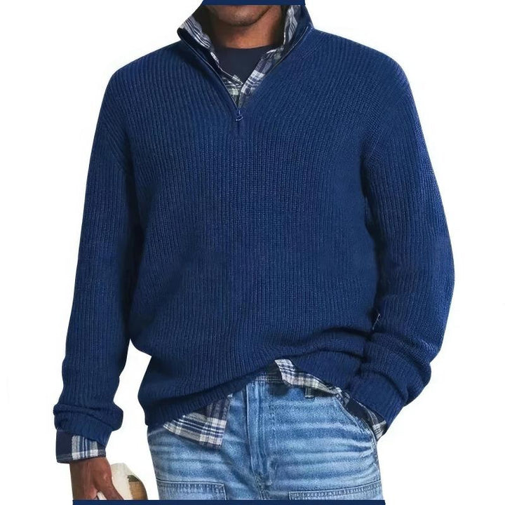 Julien™ | Pull zippé en maille pour hommes