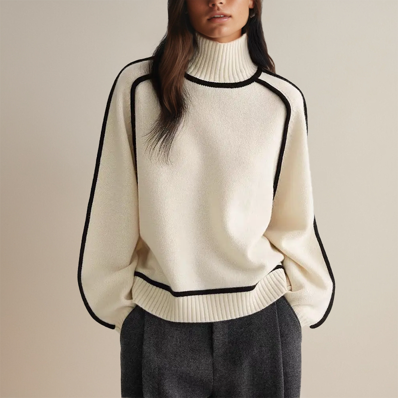 Sophie™ | Maglione con collo alto lussuoso
