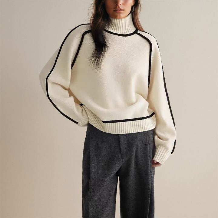Sophie™ | Maglione con collo alto lussuoso