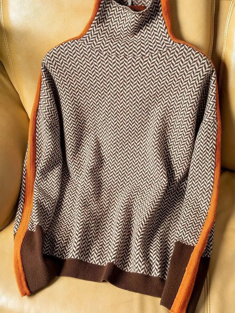 Yvette™ | Pull tricot rayé