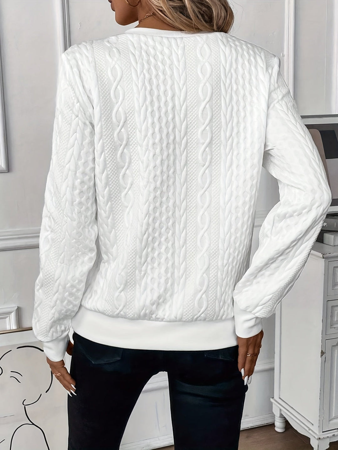 Anne™ | Pull tricoté élégant et épuré