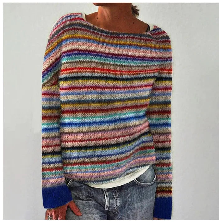 Odile™ | Pull d'automne rétro pour un confort et style ultimes