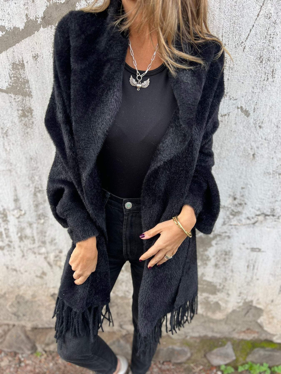 Lydie™ | Pull cache-cœur élégant à manches longues
