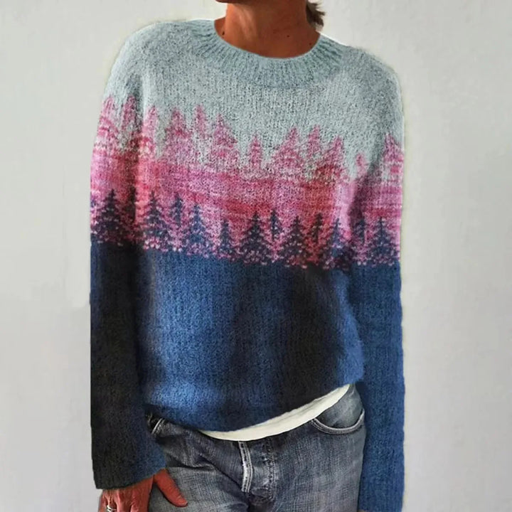Odile™ | Pull d'automne rétro pour un confort et style ultimes