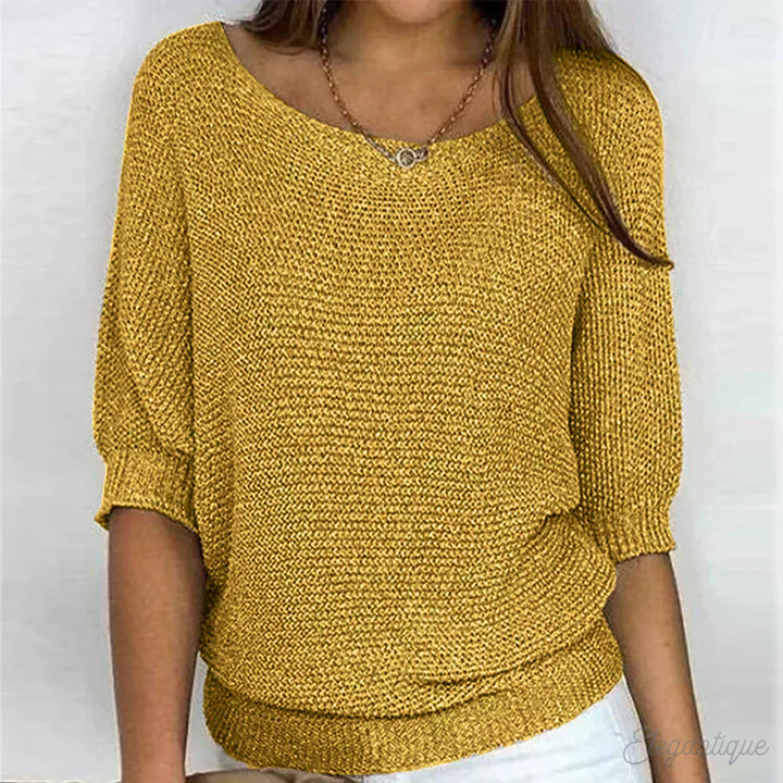 Charlotte™ | Cozy Chic Loose-Knit Sweater