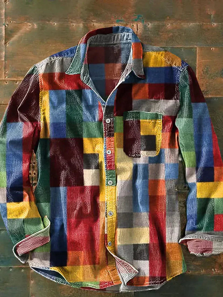 Noa - Vintage unisex-blouse