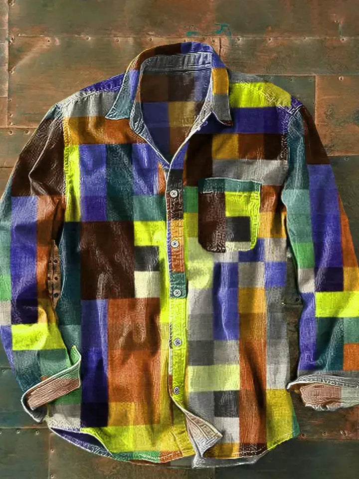 Noa - Vintage unisex-blouse